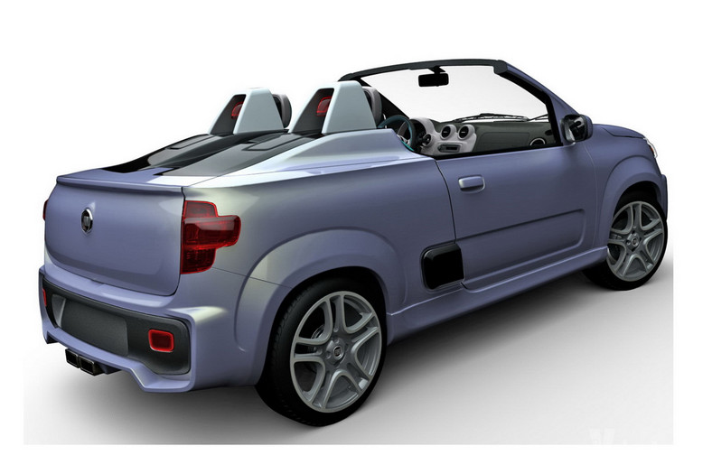 Tak wygląda Fiat Uno Roadster