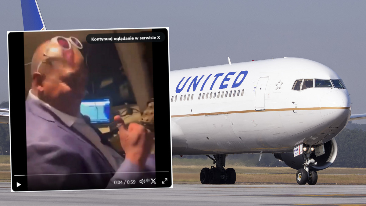 Poważny incydent w czasie lotu United Airlines w USA