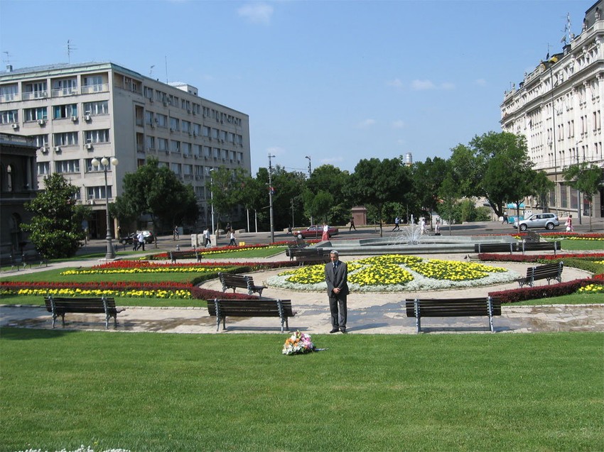 Venac je danas položio zamenik gradonačelnika Andreja Mladenović