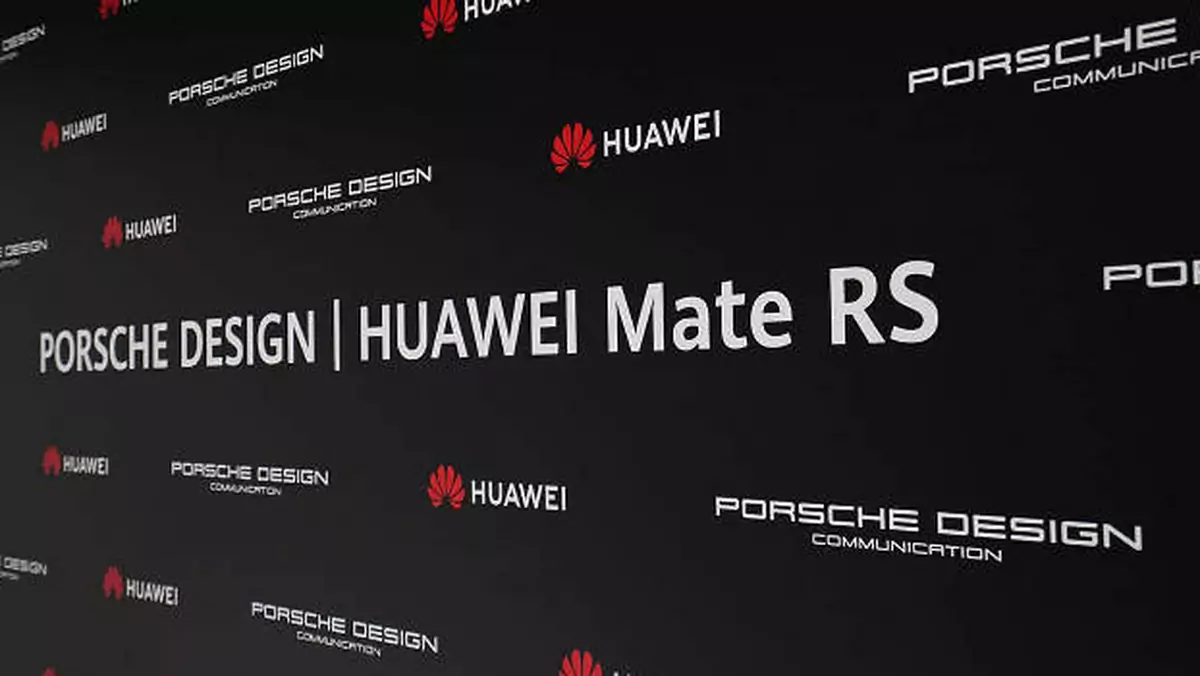 Huawei Mate RS Porsche Design też zadebiutuje jutro. Dostanie 0,5 TB miejsca na dane