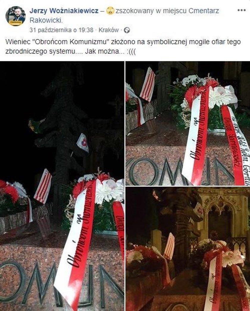 Skandaliczna pomyłka na cmentarzu