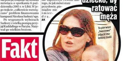 Carla Bruni pokazała córeczkę