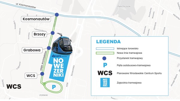 Aleja Architektów - plan trasy