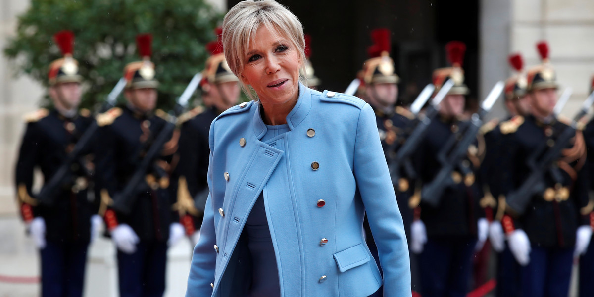 Brigitte Macron po raz drugi została Pierwszą Damą Francji.