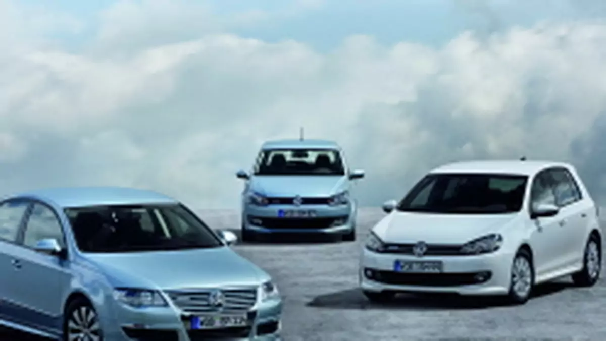 IAA Frankfurt 2009: Volkswagen Polo, Golf i Passat w wersjach BlueMotion