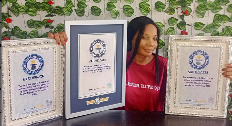 Helen Williams becomes the latest Nigerian Guinness World Record holder