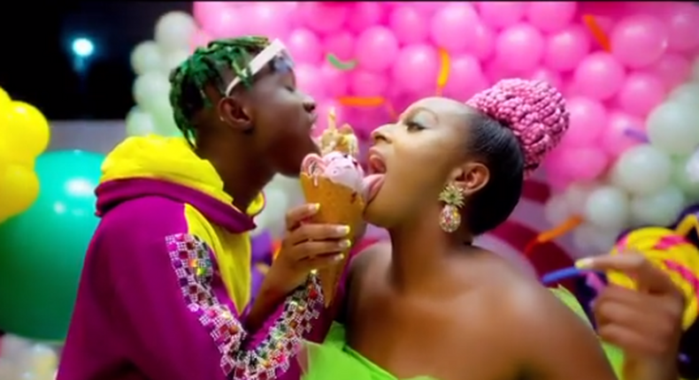 Cuppy featuring Zlatan - Gelato. (YouTube/DJ Cuppy)