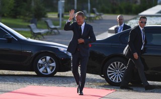 Tusk: Polska powinna kształtować politykę europejską wobec USA