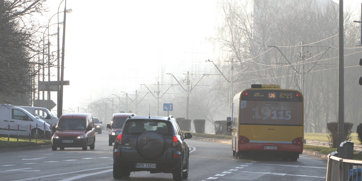 Zwężenie na Wołoskiej