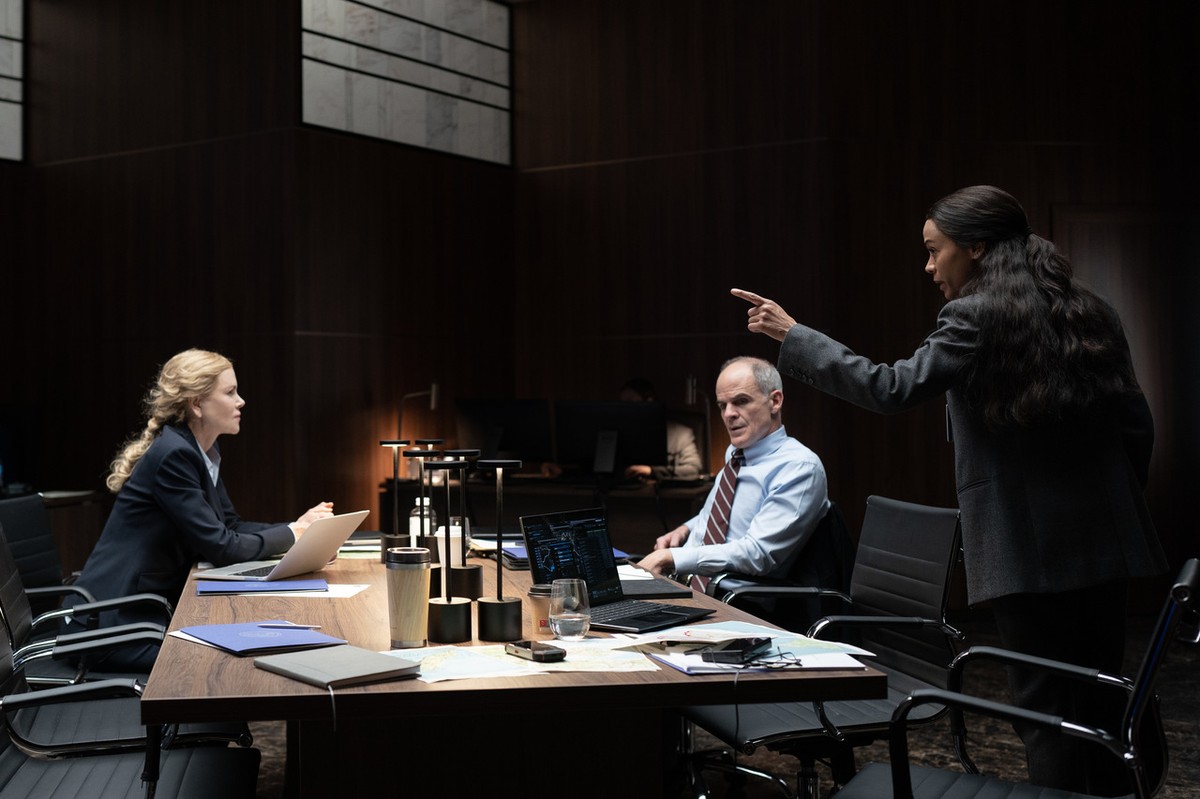 Nicole Kidman, Michael Kelly i Zoe Saldaña w serialu "Special Ops: Lioness"