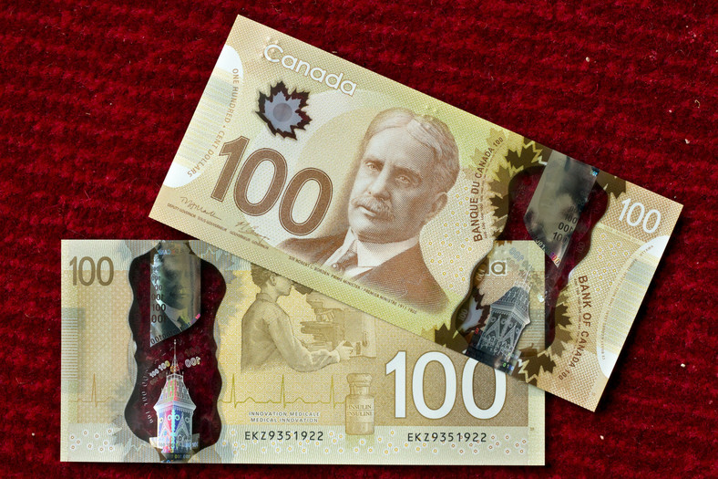 Nowy kanadyjski 100-dolarowy banknot