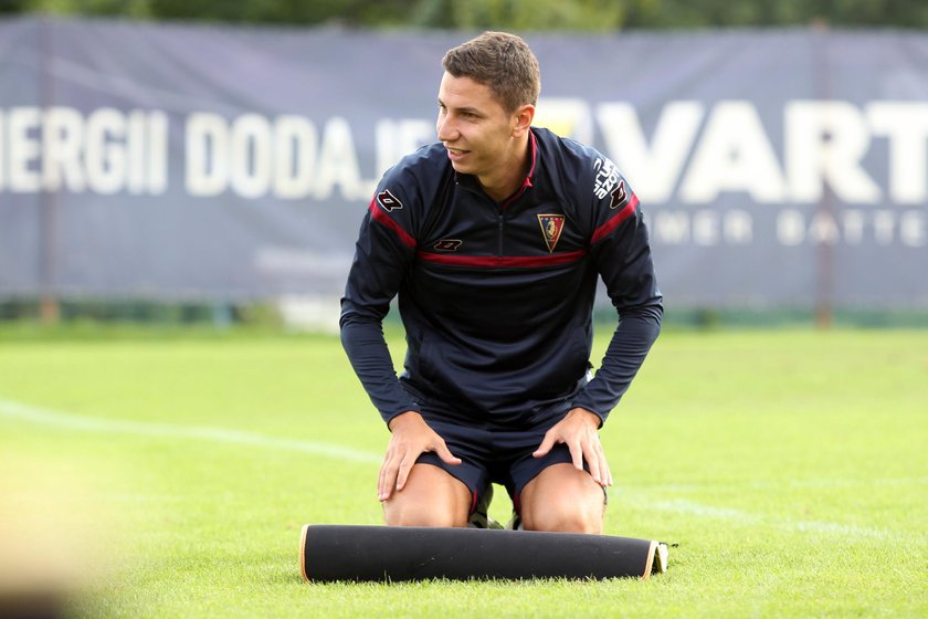 Pilka nozna. Ekstraklasa. Pogon Szczecin. Trening. 28.08.2018