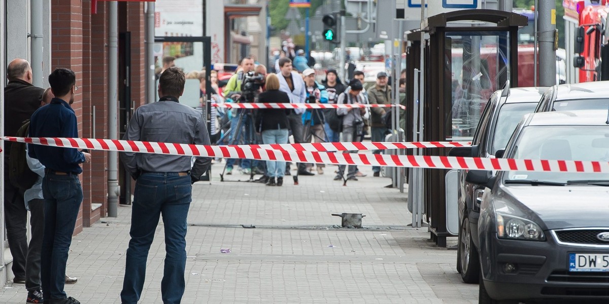 Wybuch na przystanku we Wrocławiu. To bomba 