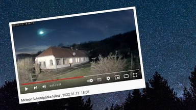 Niezwykłe widowisko na niebie. Nad Polską i Czechami pojawił się meteor [NAGRANIE]