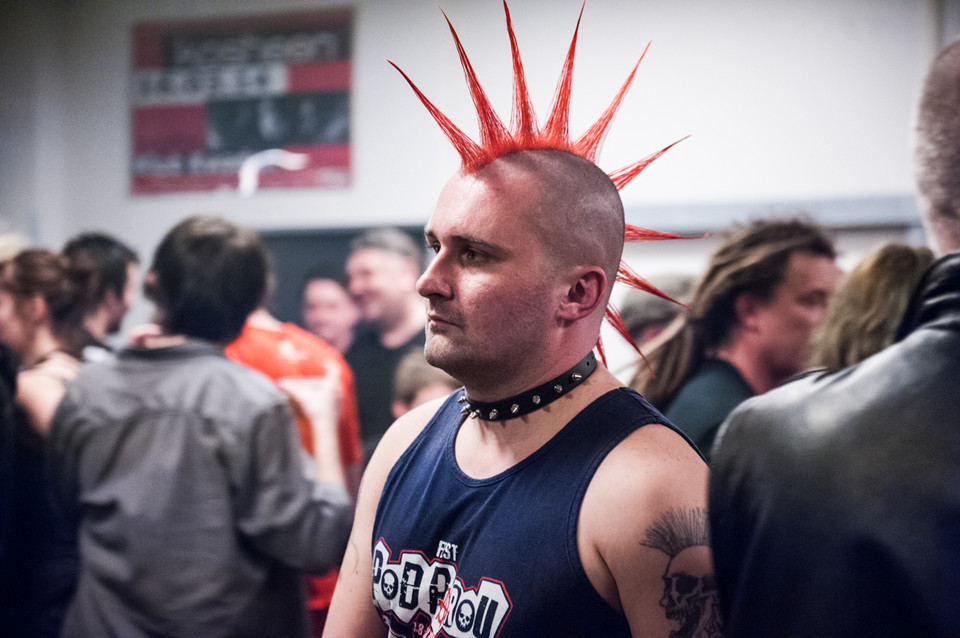 Publiczność na koncercie Punk Fest w Krakowie