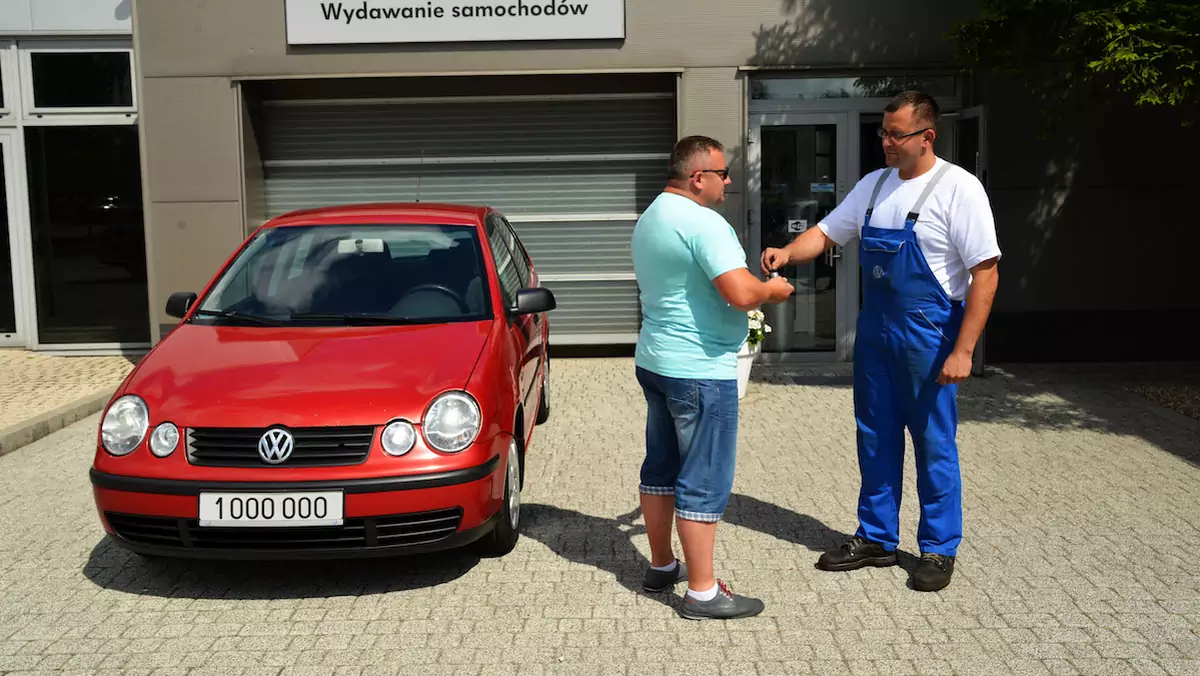 Volkswagen Polo 1.4 TDI z przebiegiem 1 000 000 km