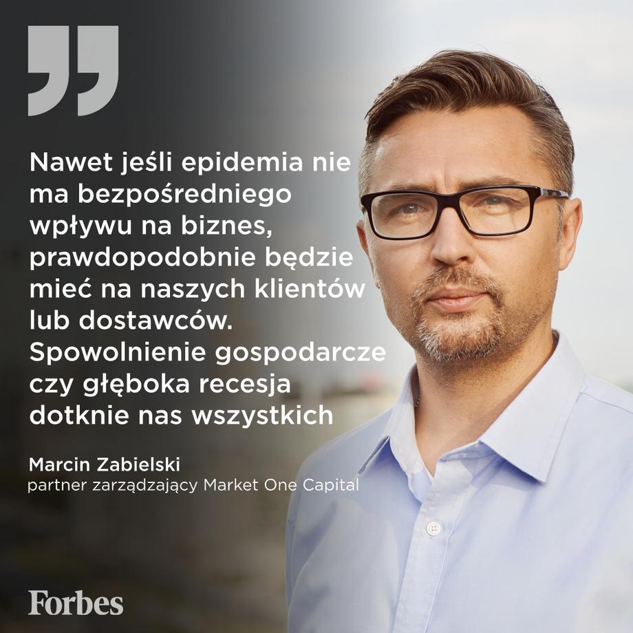 Marcin Zabielski, partner zarządzający Market One Capital