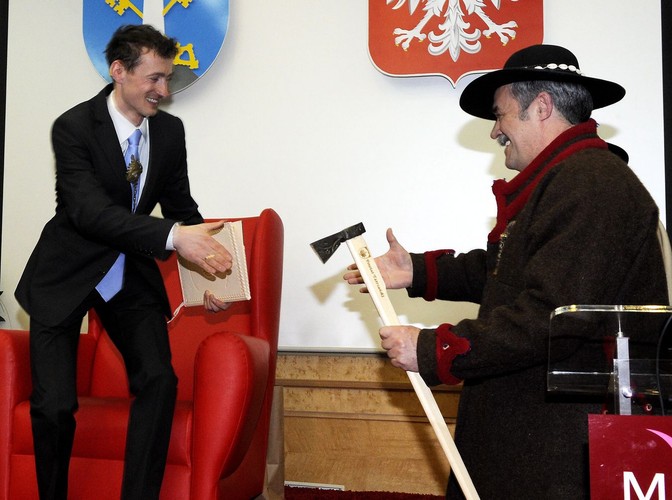 Adam Małysz honorowym obywatelem Zakopanego