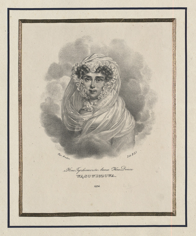 Florian Lipiński, Anna z Tyszkiewiczów Potocka-Wąsowiczowa (1836)