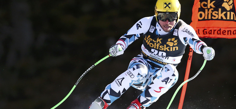 Alpejski PŚ: Max Franz wygrał zjazd w Val Gardenie