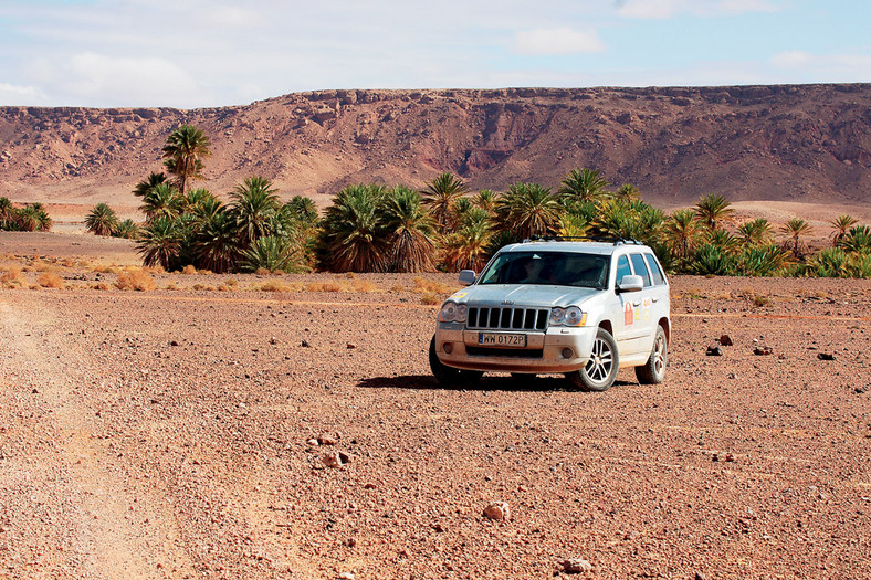 Jeep Grand Cherokee w Maroku: pustynia prawie pod ręką