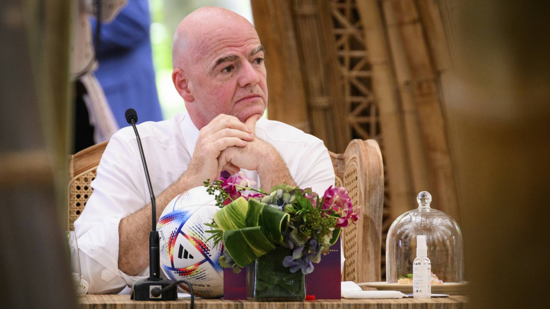 Prezes FIFA chce zawieszenia wojny w Ukrainie na czas mundialu. "Sport może jednoczyć"