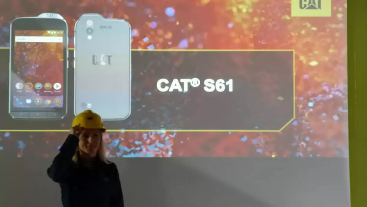 CAT S61 - wzmocniony smartfon już w Polsce. Rusza przedsprzedaż