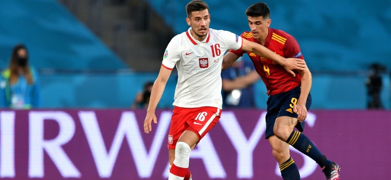 Jakub Moder nie trenował z kadrą. Ma spuchnięte kolano