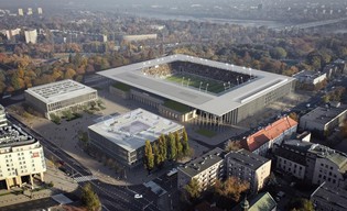 Nowa Konwiktorska zmieni sportową mapę stolicy. Stadion dla 16 tys. widzów i hala na 2 tys. miejsc
