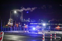 Pożar w zakładach chemicznych w Oświęcimiu. Kłęby czarnego dymu