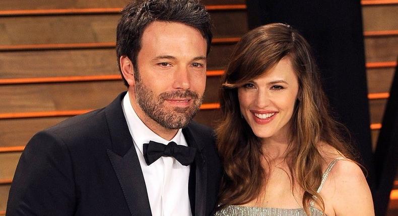 Ben Affleck with Jennifer Garner