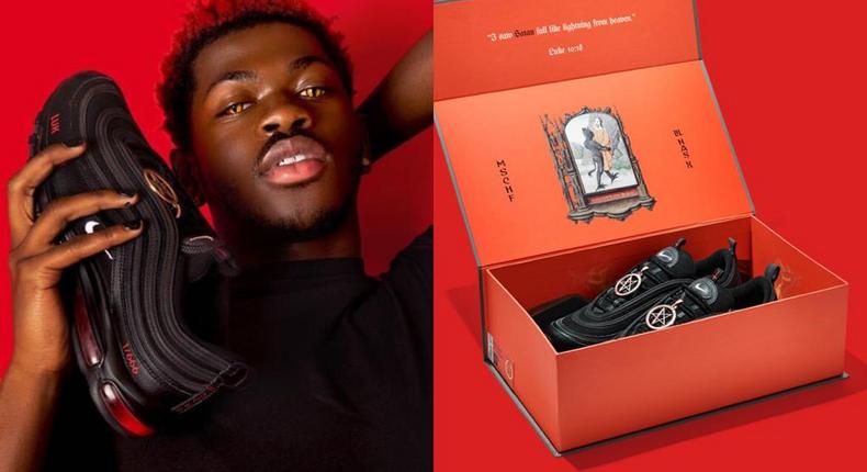 Lil Nas' bloody 'Satan shoes' rakes in over $600K as all 666 pairs sold out in 1 minute