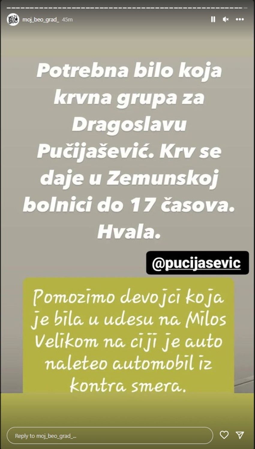 Apel za donaciju krvi