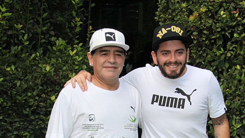 Diego Maradona Junior: ojciec jest bogiem piłki, Messi ...