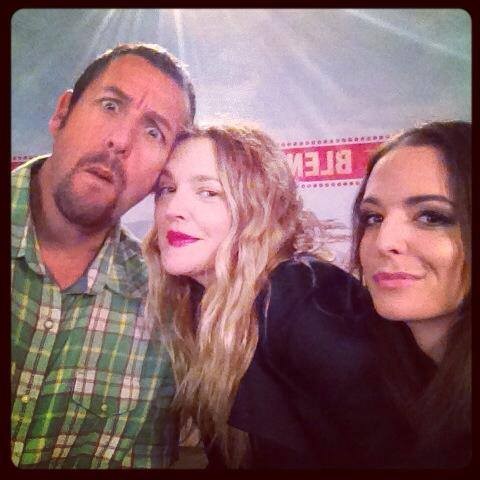 Anna Wendzikowska, Drew Barrymore, Adam Sandler