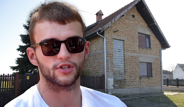 Veljko Ražnatović i kuća u Titelu
