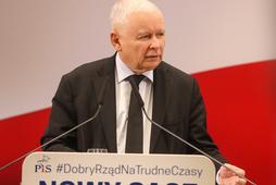 Jarosław Kaczyński w Nowym Sączu