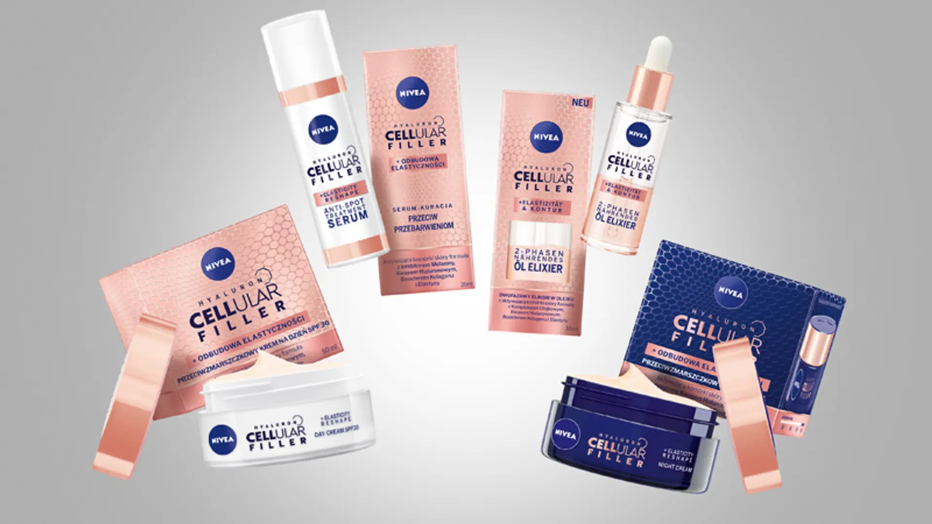 Czas na luksus z nową, wielozadaniową linią anti-aging Nivea Hyaluron Cellular Filler + Odbudowa Elastyczności