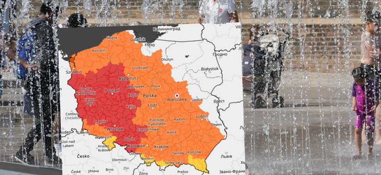 Skwar rozlewa się po Polsce. Przybywa ostrzeżeń od IMGW 