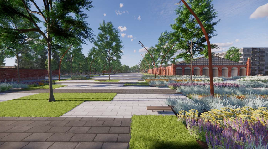 Plac ma być podzielony na strefy