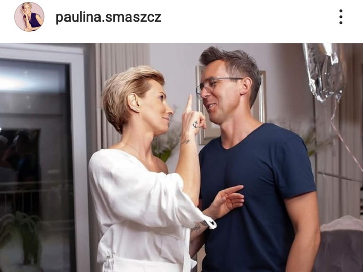 Widok postu zamieszczonego na profilu Pauliny Smaszcz na Instagramie