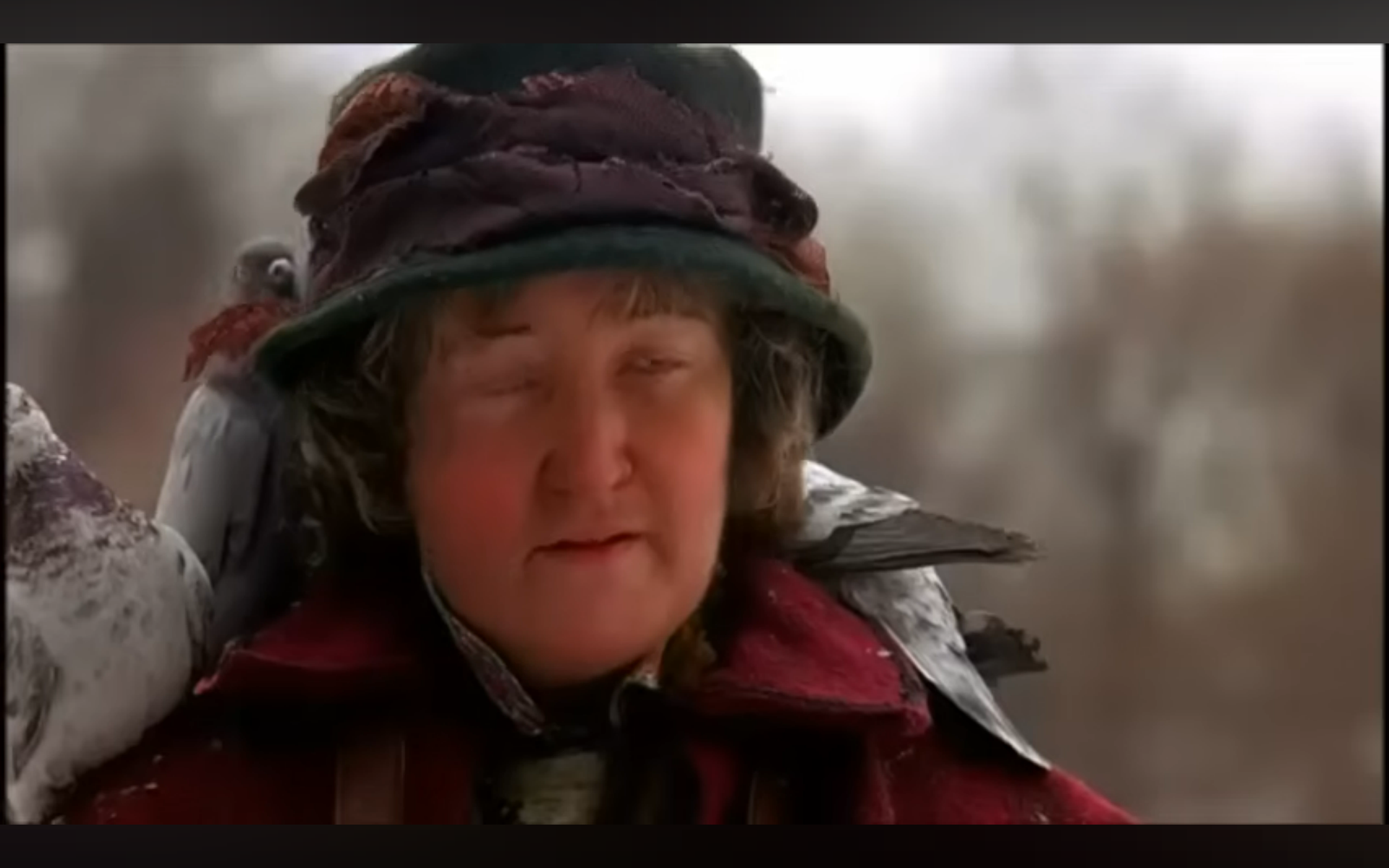 Brenda Fricker vo filme Sám doma 2: Stratený v New Yorku. 