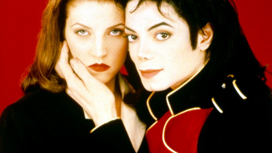 Lisa Marie Presley i Michael Jackson, 1995 r.
