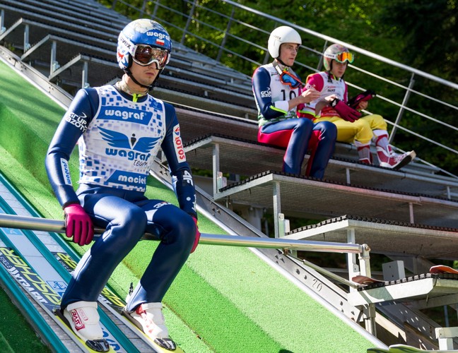 Stoch skakał pod okiem nowego trenera. Horngacher trenował z kadrą w Szczyrku