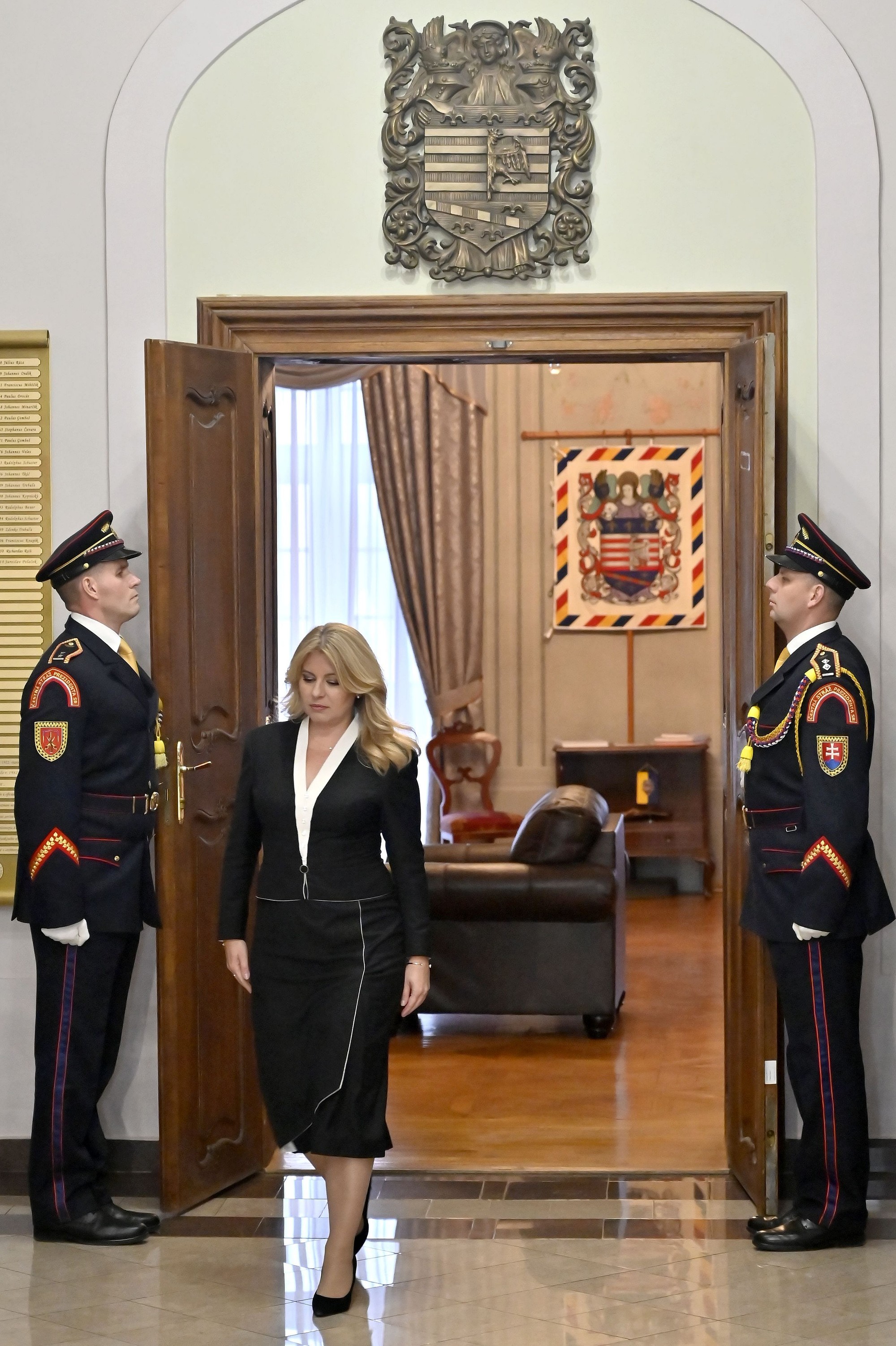 Prezidentka Zuzana Čaputová v Košiciach.
