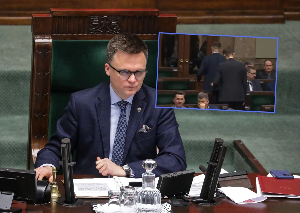 Poseł Konfederacji musiał wyjść z Sejmu. "Pan kontaktuje?" [WIDEO]