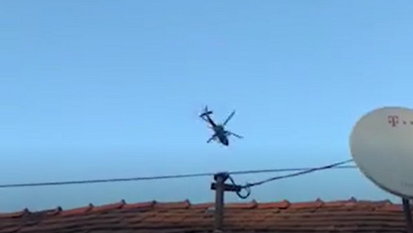 Elindultak a magyar harci helikopterek a határ felé – Videó Borsodból