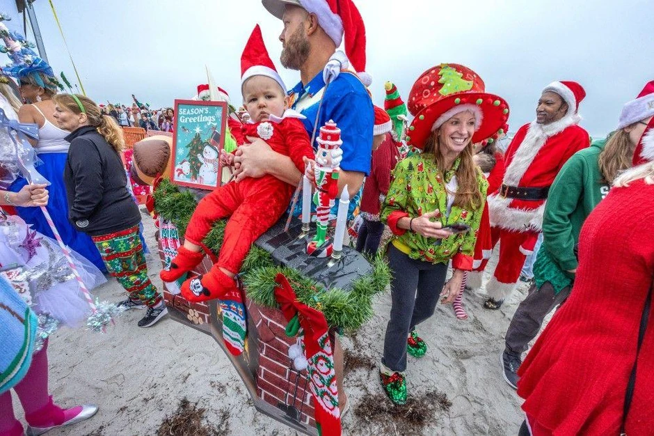 Praznična atmosfera na plaži na Floridi | Foto: CRISTOBAL HERRERA-ULASHKEVICH/EPA-EFE/REX/Shutterstock