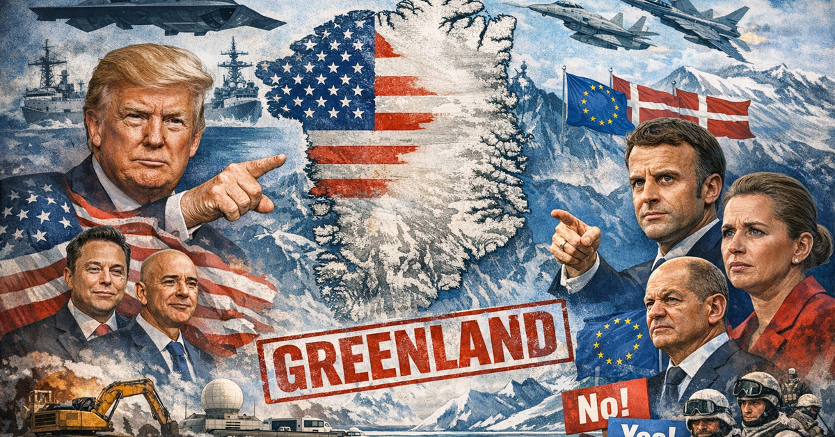 Аннексия Гренландии разделяет! Американцы спорят, Европа протестует, а крупный бизнес... инвестирует