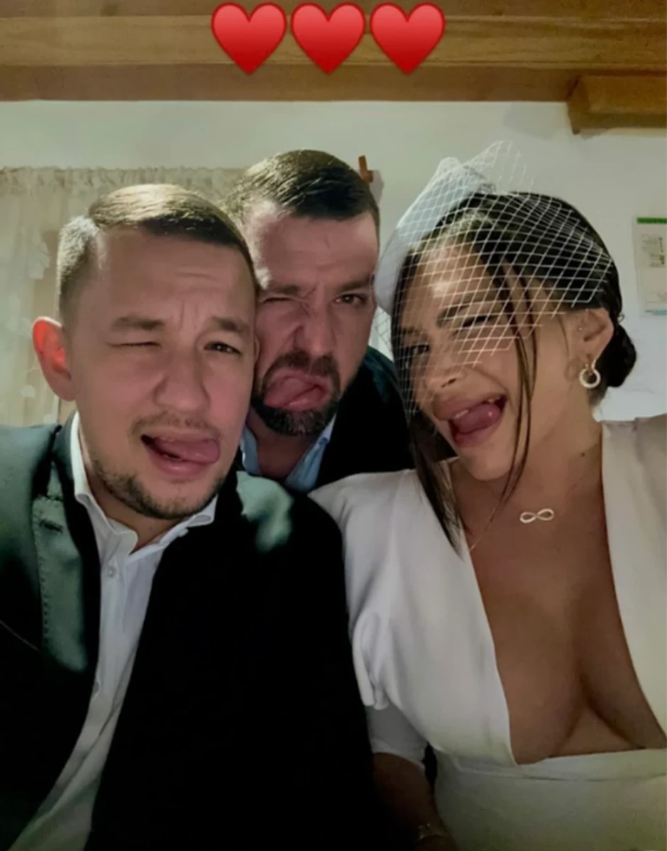 Uroš Živković, svadba